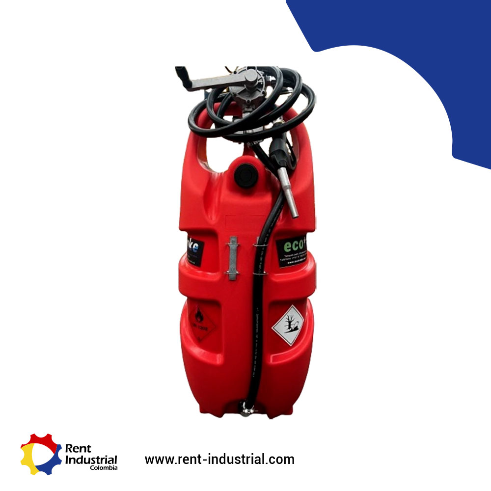 Tanque portátil Ecotanke 110 Aceite Bomba manual