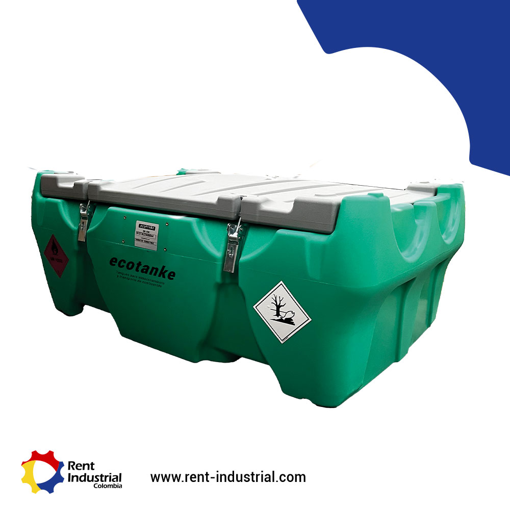Tanque portátil Ecotanke 220G para gasolina – 220 litros de capacidad