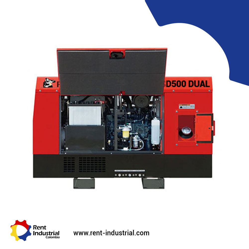Equipo de soldadura Rentarc GSD500 DUAL