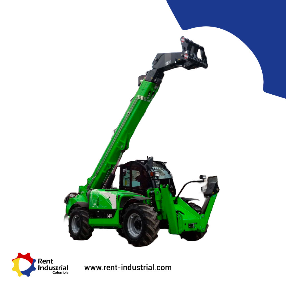 Alquiler Manipulador telescópico Industrial 4x4 Telehandler 1442 ecocarga