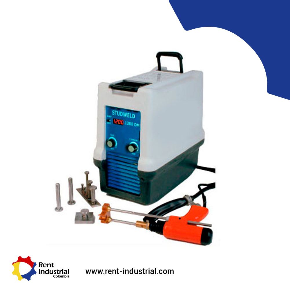 Soldadora Arcon 1200 de pernos: Portátil, ligera y resistente