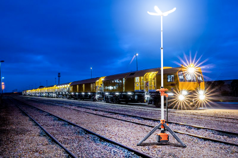 ECOLIGHT EASY TOWER - D: Torre de iluminación 360°