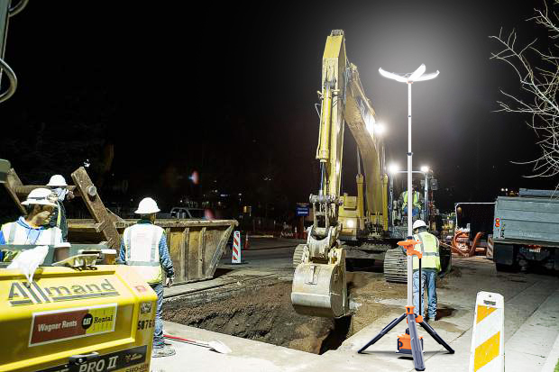 ECOLIGHT EASY TOWER - D: Torre de iluminación 360°