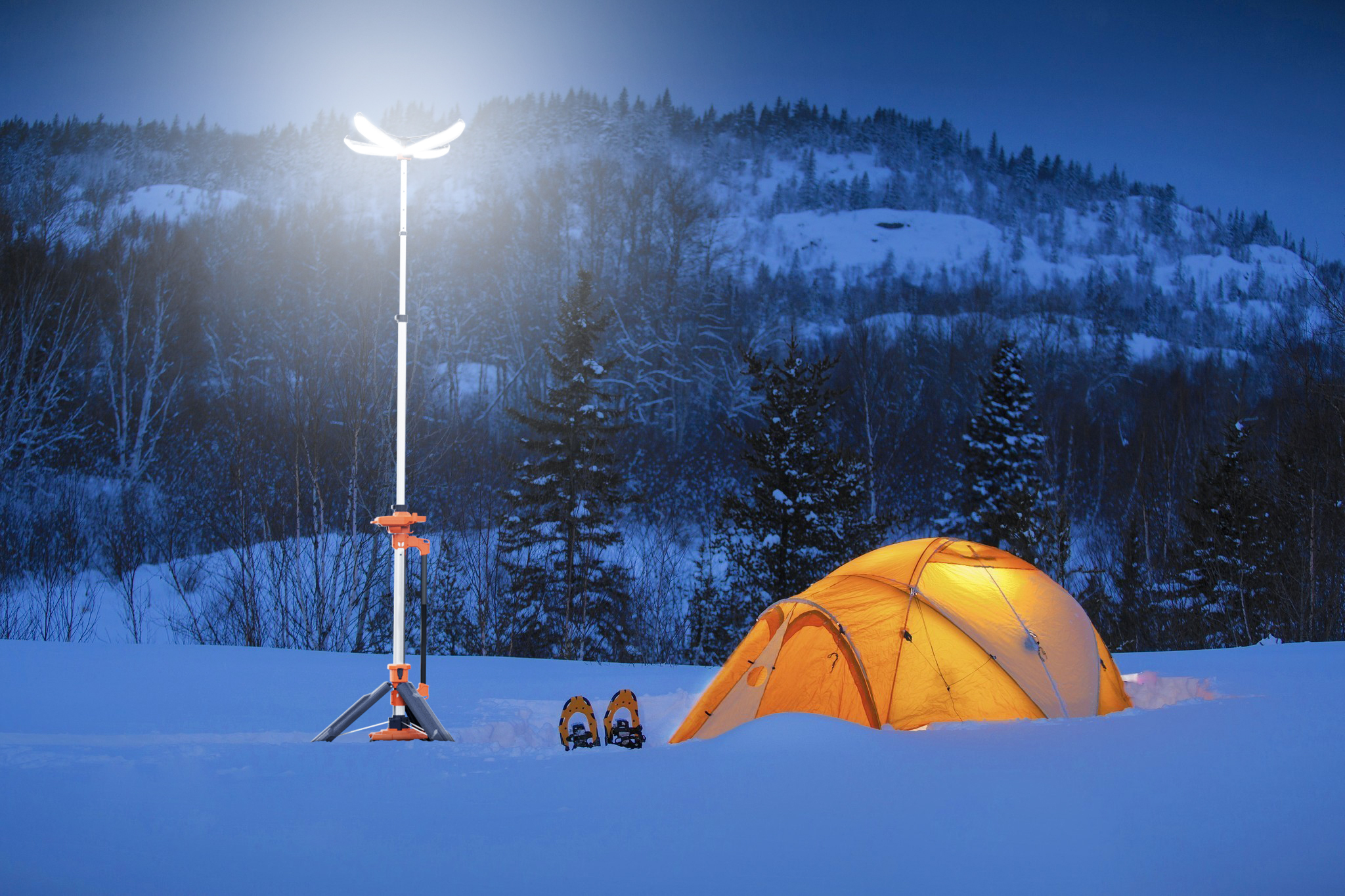 ECOLIGHT EASY TOWER - D: Torre de iluminación 360°