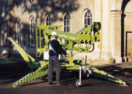 Plataforma Elevadora Manlift Nifty 170 Alcance y estabilidad