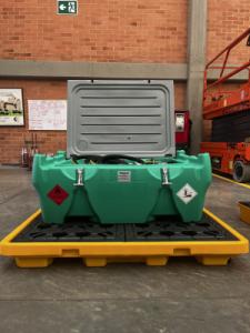 Tanque portátil Ecotanke 220G para gasolina – 220 litros de capacidad