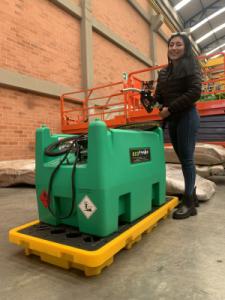 Tanque portátil Ecotanke 220G para gasolina – 220 litros de capacidad