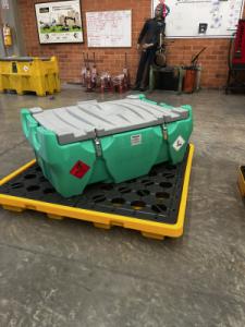 Tanque portátil Ecotanke 220G para gasolina – 220 litros de capacidad