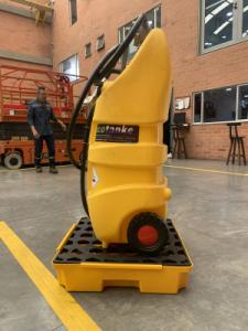 Tanque portátil Ecotanke 110 para diésel – Transporte seguro