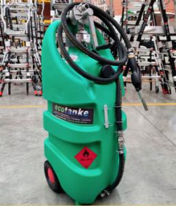 Tanque portátil Ecotanke 110 para gasolina Bomba manual