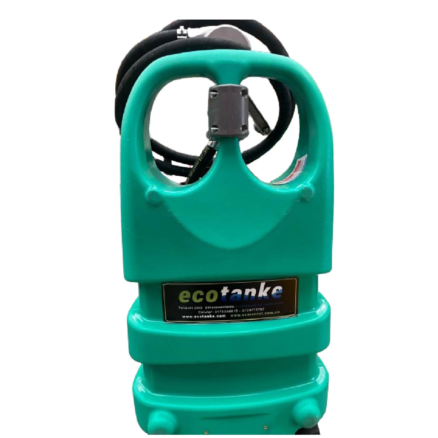 Tanque portátil Ecotanke 110 para gasolina Bomba manual