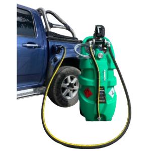 Tanque portátil Ecotanke 110 para gasolina Bomba manual