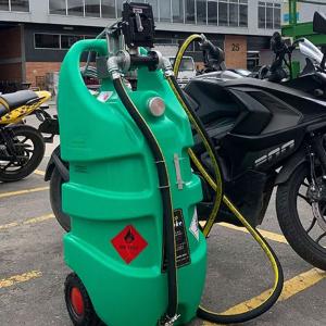 Tanque portátil Ecotanke 110 para gasolina Bomba eléctrica