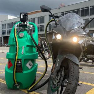 Tanque portátil Ecotanke 110 para gasolina Bomba eléctrica