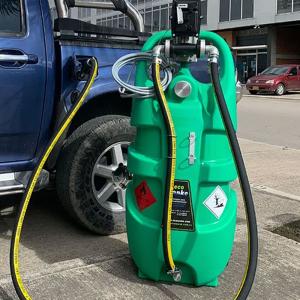 Tanque portátil Ecotanke 110 para gasolina Bomba eléctrica