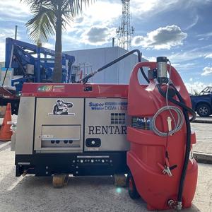 Tanque portátil Ecotanke 110 Aceite Bomba Eléctrica