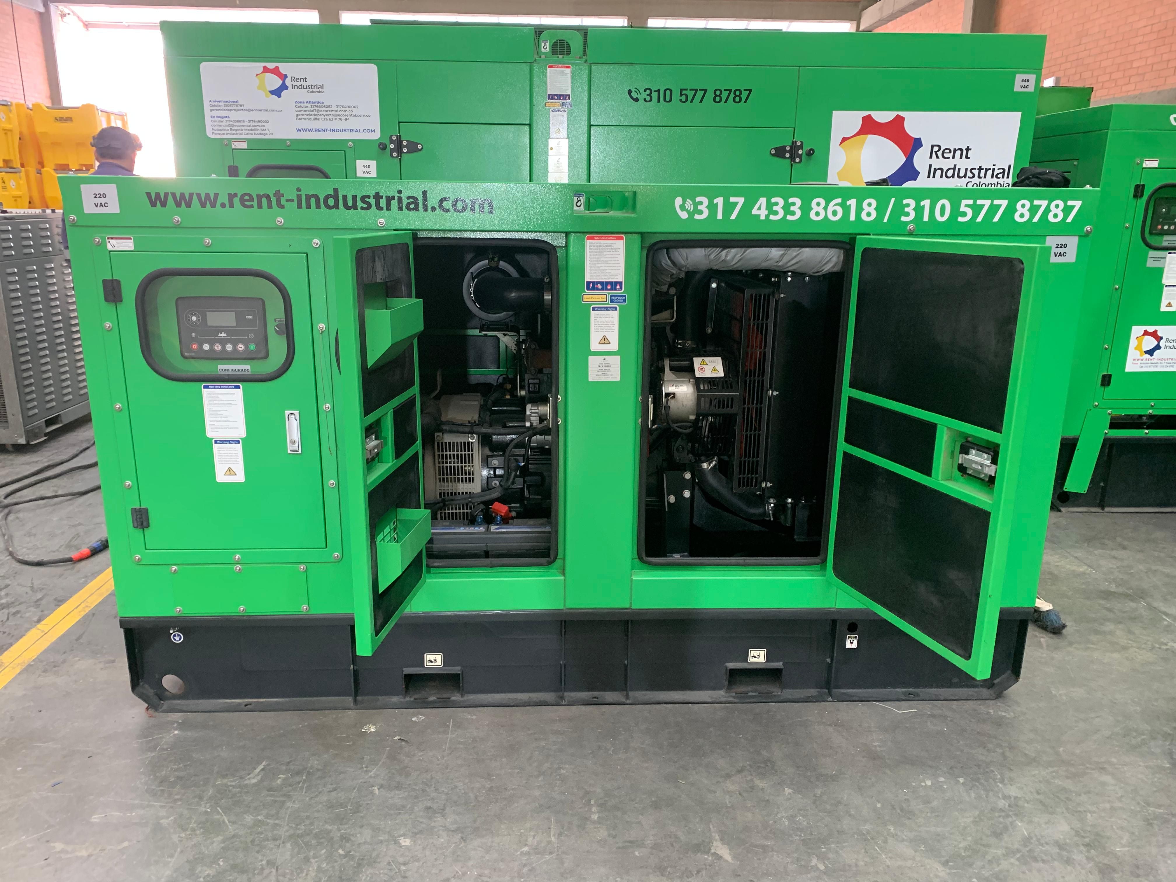 Generador electrico Diesel 38 KVA – Alta Potencia – Venta y Alquiler