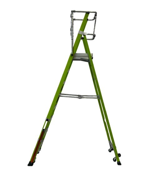 Escalera Tipo Tijera con Canasta de 430 – Robusta, Segura y Versátil