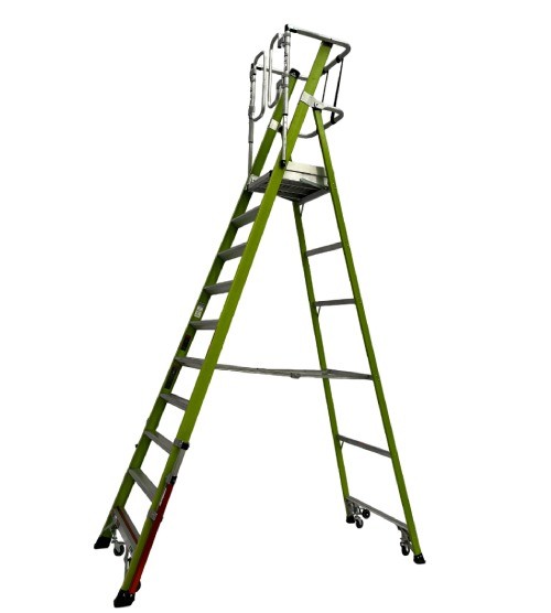 Andamio Unipersonal Fijo 490 – Escalera 4 en 1 Segura y Versátil para Trabajo en Altura