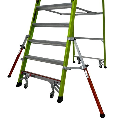 Andamio Unipersonal Fijo 490 – Escalera 4 en 1 Segura y Versátil para Trabajo en Altura