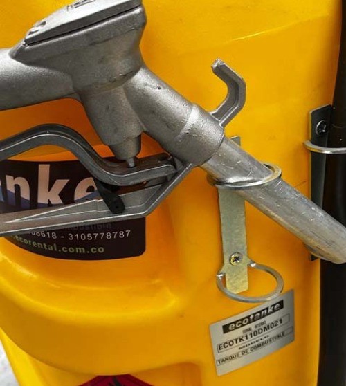 Tanque portátil Ecotanke 110 para diésel bomba manual– Transporte seguro