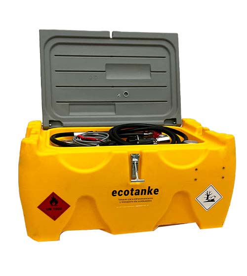 Tanque portátil Ecotanke 150A Aceite – 150 litros resistente y compacto