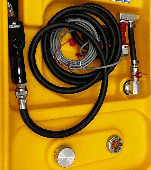 Ecotanke 220D Diésel | Tanque Portátil con Bomba Eléctrica de 220L en Colombia