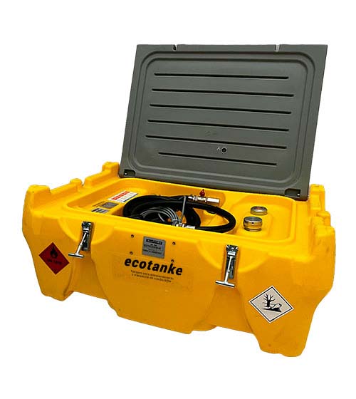Tanque Portátil Ecotanke 220A para Aceite | 220L de Alta Resistencia en Colombia