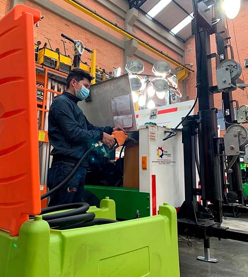 Tanque Portátil Ecotanke 220BD para Biodiésel | Almacenamiento y Transporte en Colombia