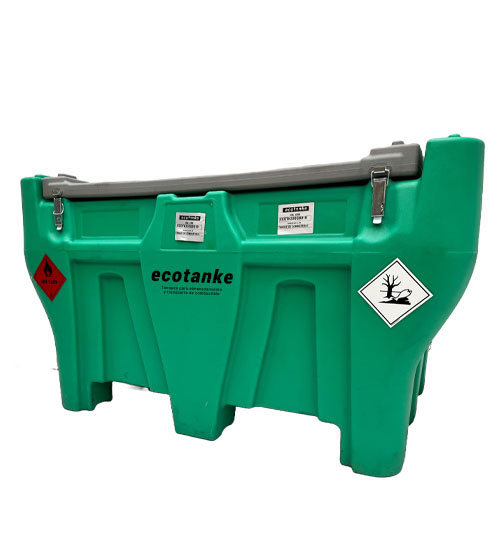 Tanque Ecotanke 330G para Gasolina | Tanque Portátil de Almacenamiento para Pick-Up en Colombia
