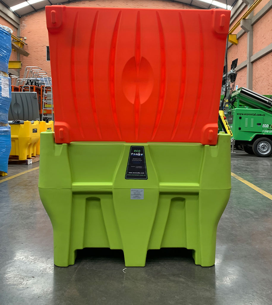 Tanque portátil ECOTANKE para biodiésel – Transporte seguro