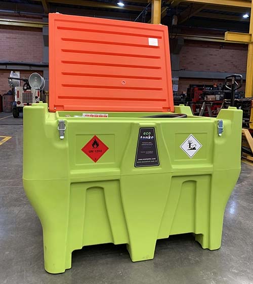 Ecotanke 440 Biodiésel: Tanque Portátil y Resistente para Pick-Ups en Colombia