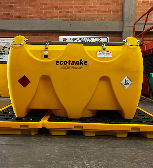 Ecotanke 900 Diésel: Tanque de Alta Capacidad con Conexión a Red