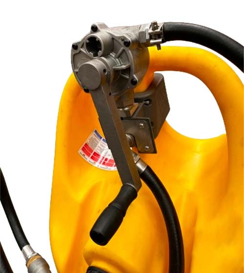 Tanque portátil Ecotanke 110 para diésel bomba manual– Transporte seguro