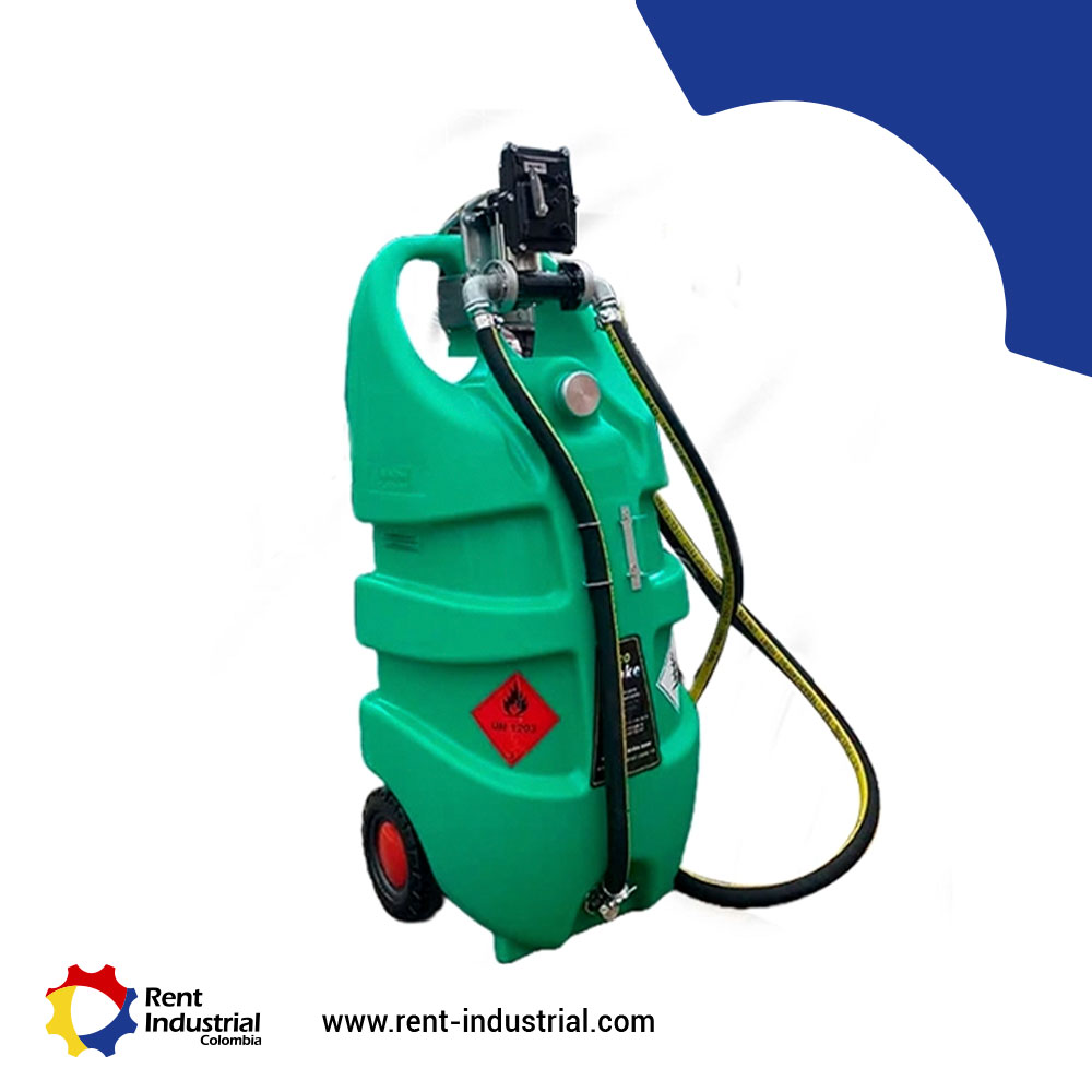 Tanque portátil Ecotanke 110 para gasolina Bomba eléctrica