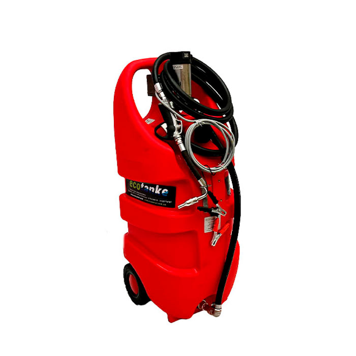 Tanque portátil Ecotanke 110 Aceite – Bomba manual y ruedas antipinchazos