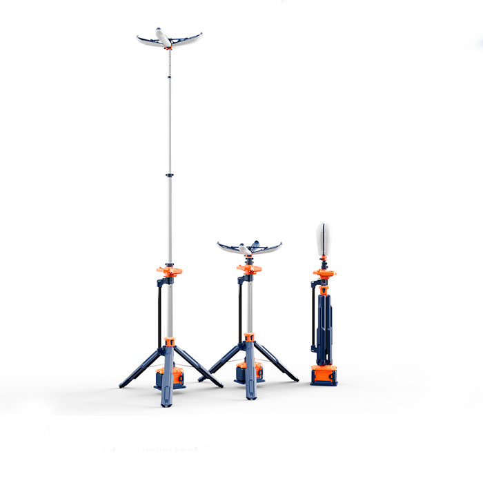 ECOLIGHT EASY TOWER - D: Torre de iluminación 360° (Difusora)