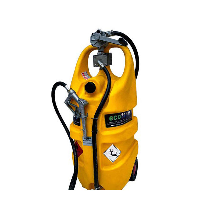 Tanque portátil Ecotanke 110 para diésel bomba manual– Transporte seguro