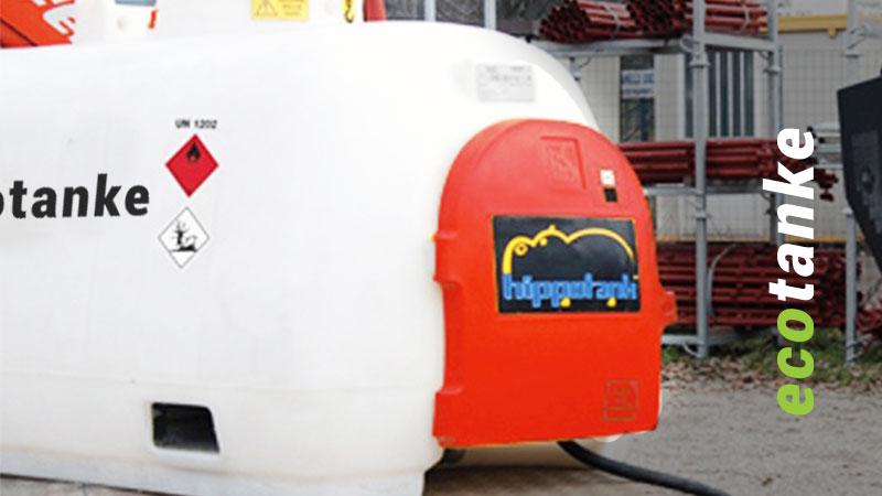 TANQUE ESTACIONARIO PARA COMBUSTIBLE DIESEL DE 960 LITROS