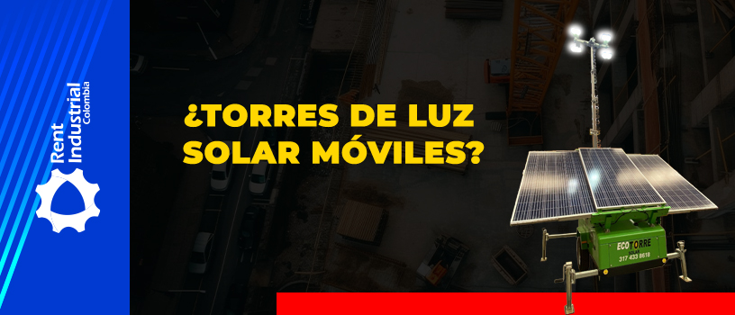 Torres de iluminación solar móviles