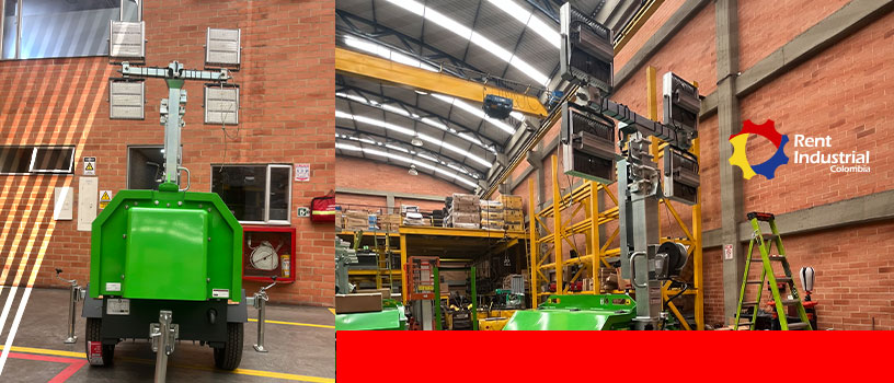 ¿Qué son las Torres de iluminación diésel?