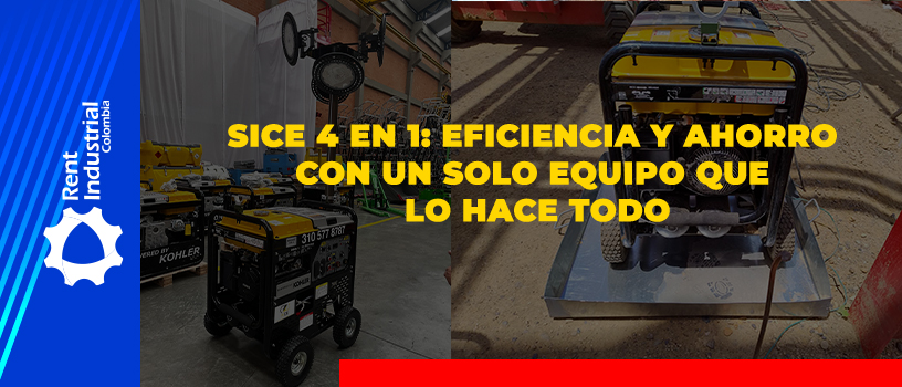 SICE 4 en 1: eficiencia y ahorro con un solo equipo que lo hace todo