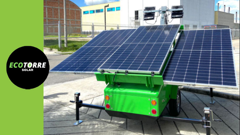 Ecotorre solar light tower