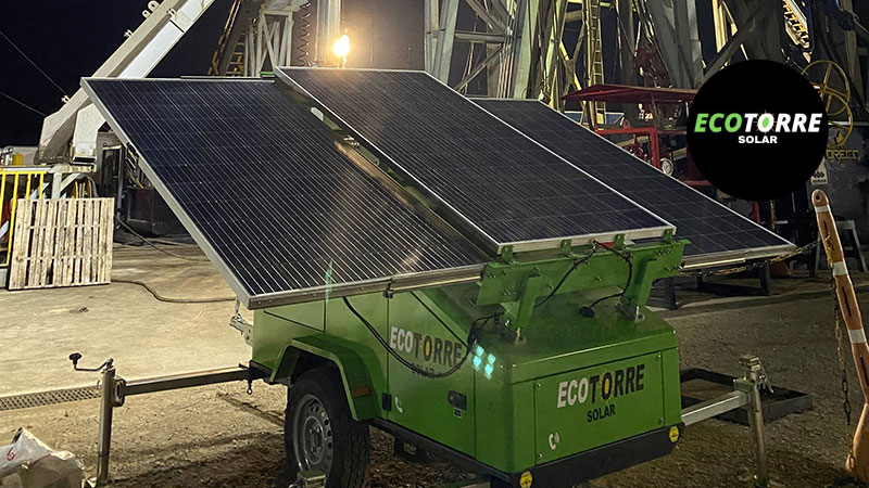 Skid solar Light Tower