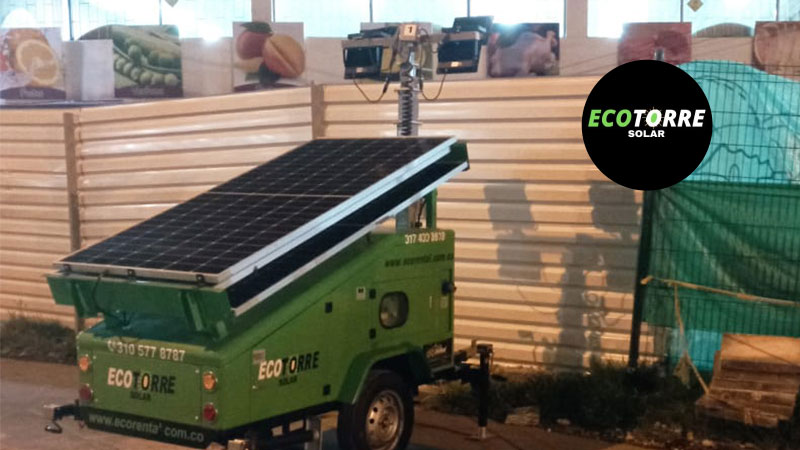 FUNCIONAMIENTO DE UNA TORRE DE ILUMINACIÓN