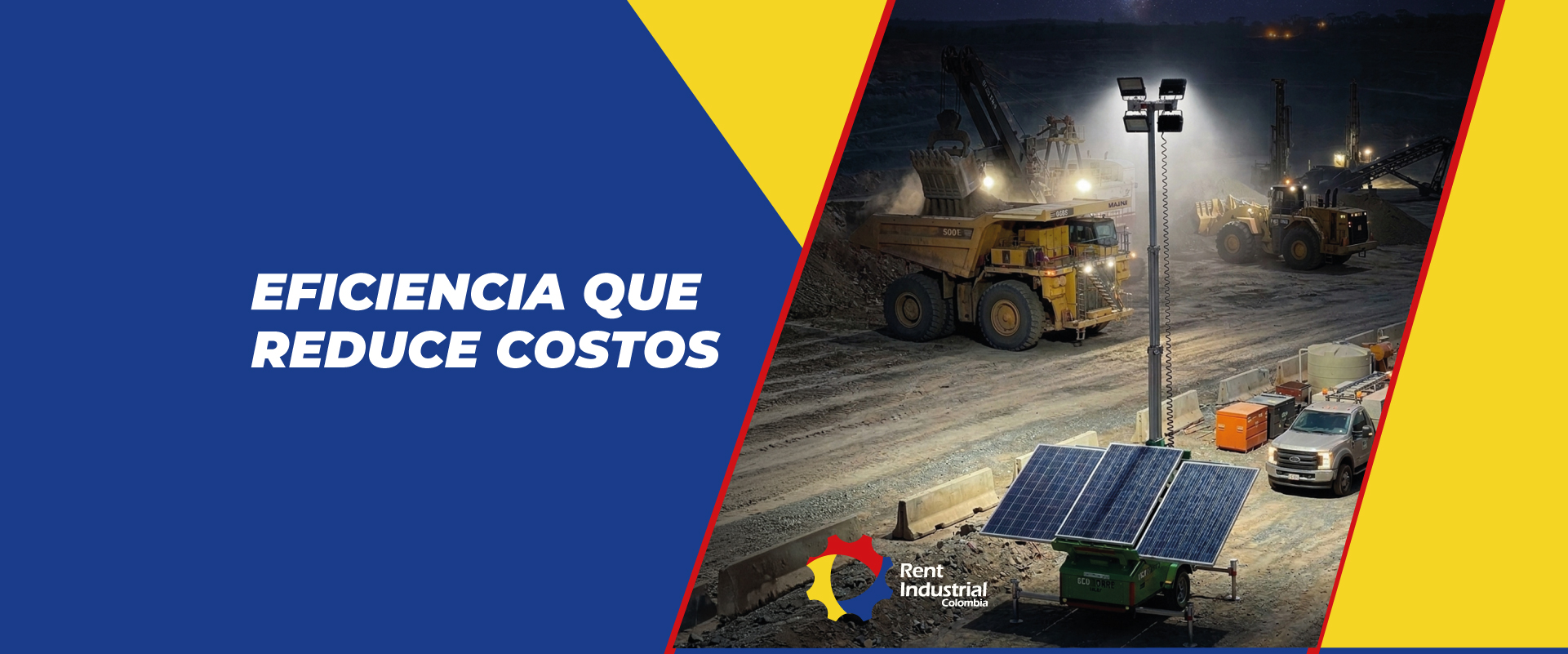 Torre de Iluminación Solar Alquiler Colombia | Solución Móvil