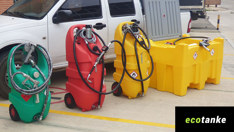 tanques móviles para combustible de Ecorental