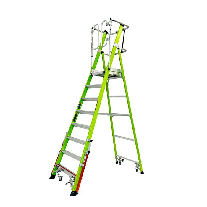 Escalera Tipo Tijera con Canasta de 430 – Robusta, Segura y Versátil